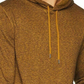 Moletom com capuz Levi's Cash Textured Fleece Masculino, tamanho médio, dourado