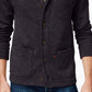 Cardigan Levi's Masculino Rand com Gola Xale Preto Tamanho Grande