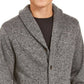Suéter masculino Levi's, tricô, lã, cardigan, carvão, tamanho extra grande