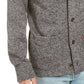 Suéter masculino Levi's, tricô, lã, cardigan, carvão, tamanho extra grande