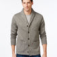 Cardigan Levi's Masculino Rand Shawl-Collar Verde Tamanho Médio