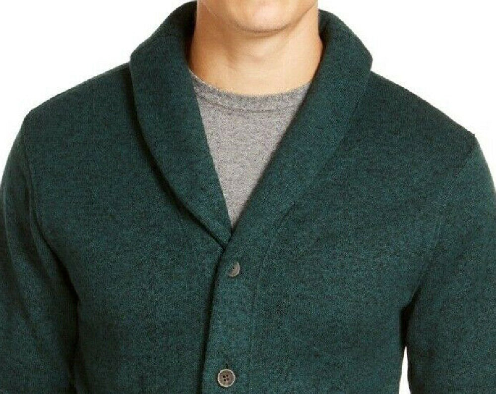 Cardigan Levi's Masculino Rand Shawl-Collar Verde Tamanho Extra Grande