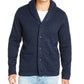 Cardigan Levi's Masculino Rand Shawl-Collar Azul Marinho Tamanho Médio
