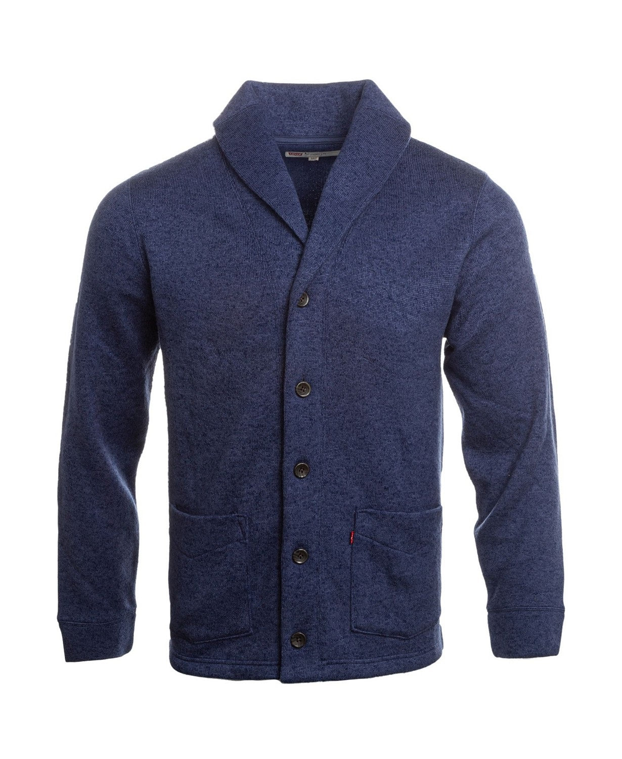 Cardigan Levi's Masculino Rand Shawl-Collar Azul Marinho Tamanho 2 Extra Grande
