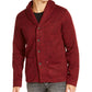 Cardigan Levi's Masculino Rand Shawl-Collar Vermelho Tamanho Médio