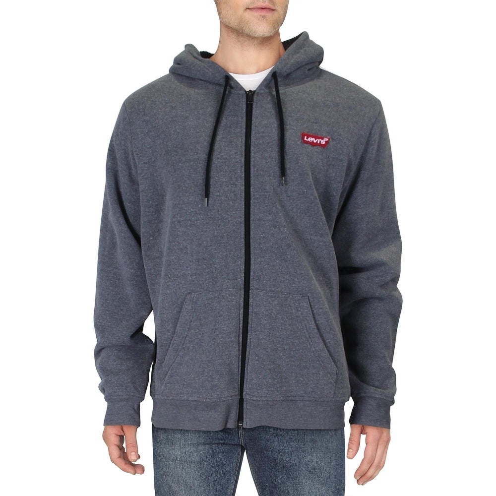 Jaqueta Levi's Kulture Masculina Inverno Pele Sintética Forrada Cinza Tamanho Grande