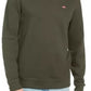 Moletom Levi's Masculino com Gola Redonda e Logotipo Bailey Verde Escuro Tamanho 2XL