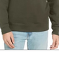Moletom Levi's Masculino com Gola Redonda e Logotipo Bailey Verde Escuro Tamanho 2XL