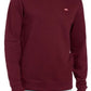 Moletom Levi's Masculino com Gola Redonda e Logotipo Bailey Vermelho Escuro, Tamanho Médio