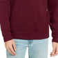 Moletom Levi's Masculino com Gola Redonda e Logotipo Bailey Vermelho Escuro, Tamanho Médio
