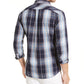 Camisa xadrez Levi's Osaka masculina azul tamanho X-G