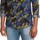 Camisa Levi's Newski Camuflagem Masculina Verde Escuro Tamanho P