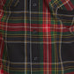 Camisa xadrez Levi's Malden masculina, tamanho médio, marrom, tamanho pequeno