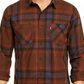 Camisa xadrez masculina Levi's Malden marrom tamanho X-G