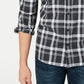 Camisa xadrez Reese masculina Levi's preta tamanho grande