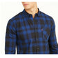 Camisa xadrez Chama Masculina Levi's Cinza Tamanho XXG