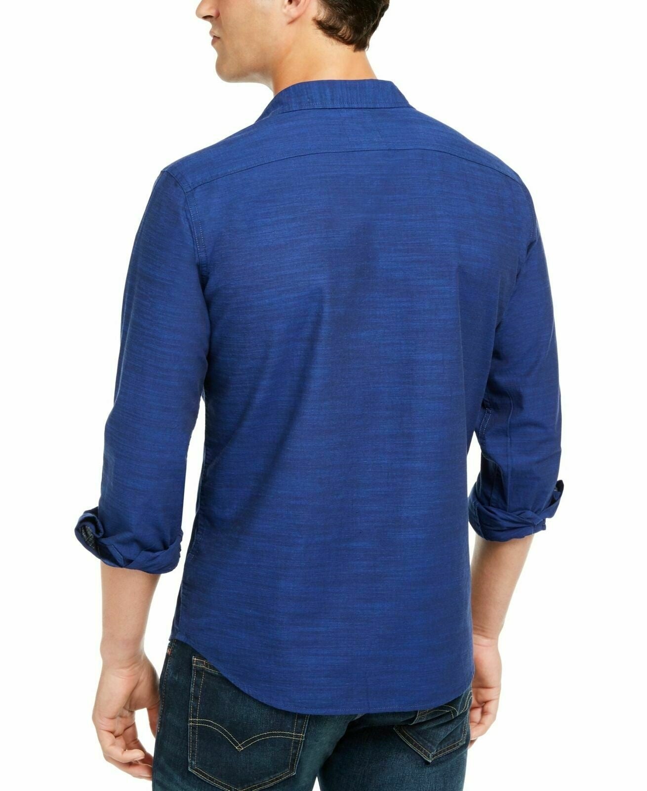 Camisa Levi's Darrow Masculina Azul Tamanho Extra Grande