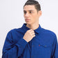Camisa Levi's Darrow Masculina Azul Tamanho P