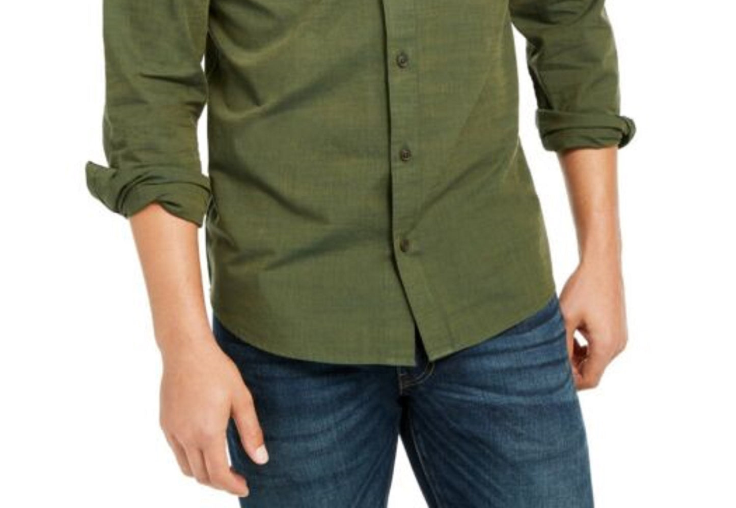 Camisa Levi's Darrow Masculina Verde Brilhante Tamanho P