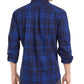 Camisa de flanela xadrez Alban masculina Levi's Turq tamanho extra grande