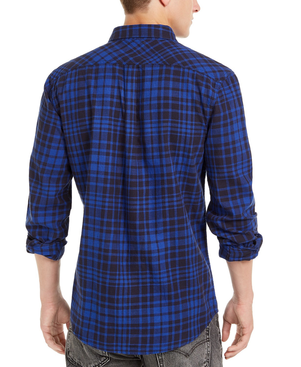 Camisa de flanela xadrez Alban masculina Levi's Turq tamanho extra grande