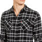 Camisa de flanela xadrez Levi's Stoney Regular Fit Masculina Cinza Tamanho Grande