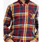 Levi's Bellore Madras Plaid Manga Longa Western Flanela Vermelho Tamanho Grande Masculino