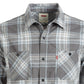 Camisa xadrez Levi's Remick masculina cinza tamanho XX-G