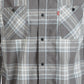 Camisa xadrez Levi's Remick masculina cinza tamanho X-G