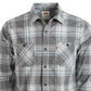 Camisa xadrez Levi's Remick masculina cinza tamanho médio