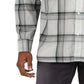 Camisa masculina Levi's Rosa Plaid com botões e gola branca, tamanho 2, extra grande