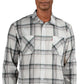 Camisa xadrez Levi's Rosa masculina com botões e gola branca, tamanho X-G