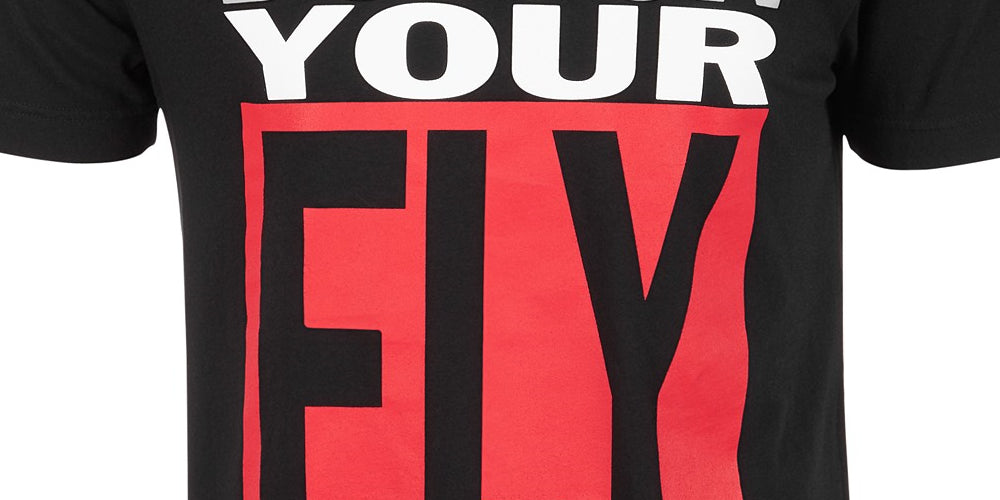 Camiseta Levi's Button Your Fly Masculina Preta Tamanho Grande