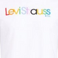 Camiseta Levi's Masculina Multicolorida com Logotipo, Branca, Tamanho XX-G
