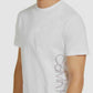 Camiseta Calvin Klein Masculina com Logo Lateral Branca Tamanho P