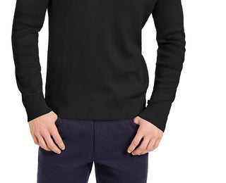 Suéter Calvin Klein Masculino de Algodão Misto com Gola V Azul Tamanho P