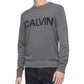 Suéter Calvin Klein Masculino com Logotipo Cinza Tamanho X-G
