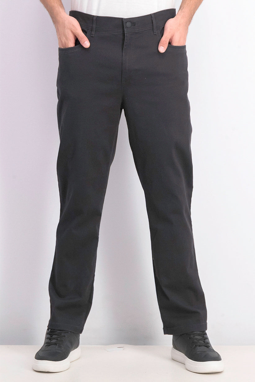 Calça Calvin Klein Masculina Slim Fit Estampada Textura Carvão Tamanho 34X30