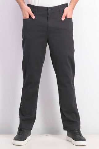 Calça Calvin Klein Masculina Slim Fit Estampada Textura Carvão Tamanho 34X30