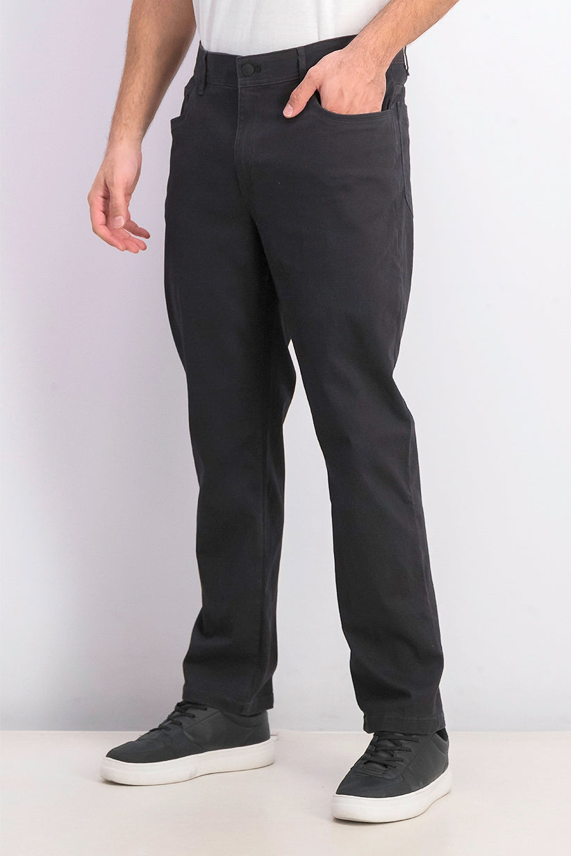 Calça Calvin Klein Masculina Slim Fit Estampada Textura Carvão Tamanho 34X30
