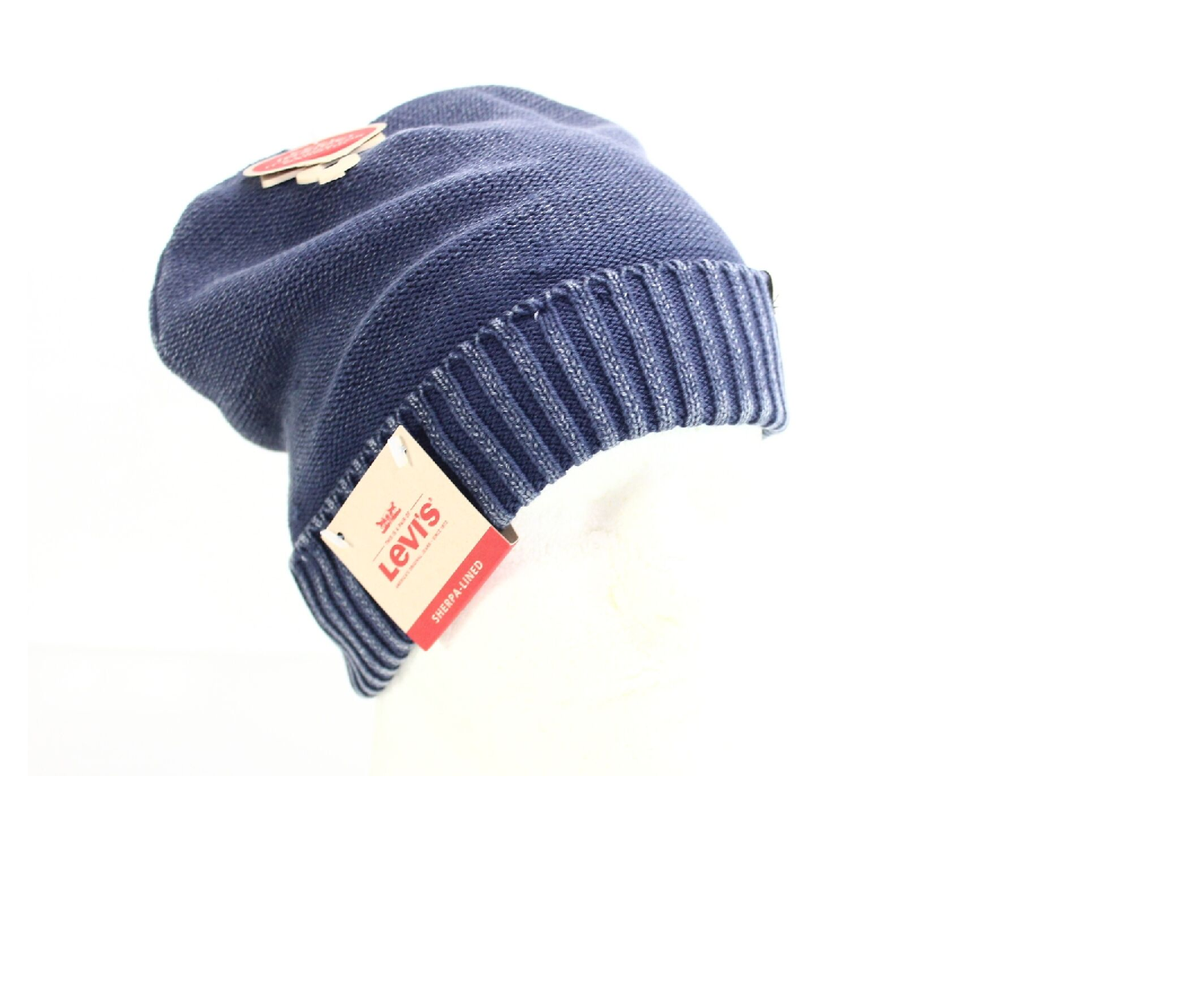 Gorro Levi's Acid Wash Cuffed Masculino Azul Tamanho Único