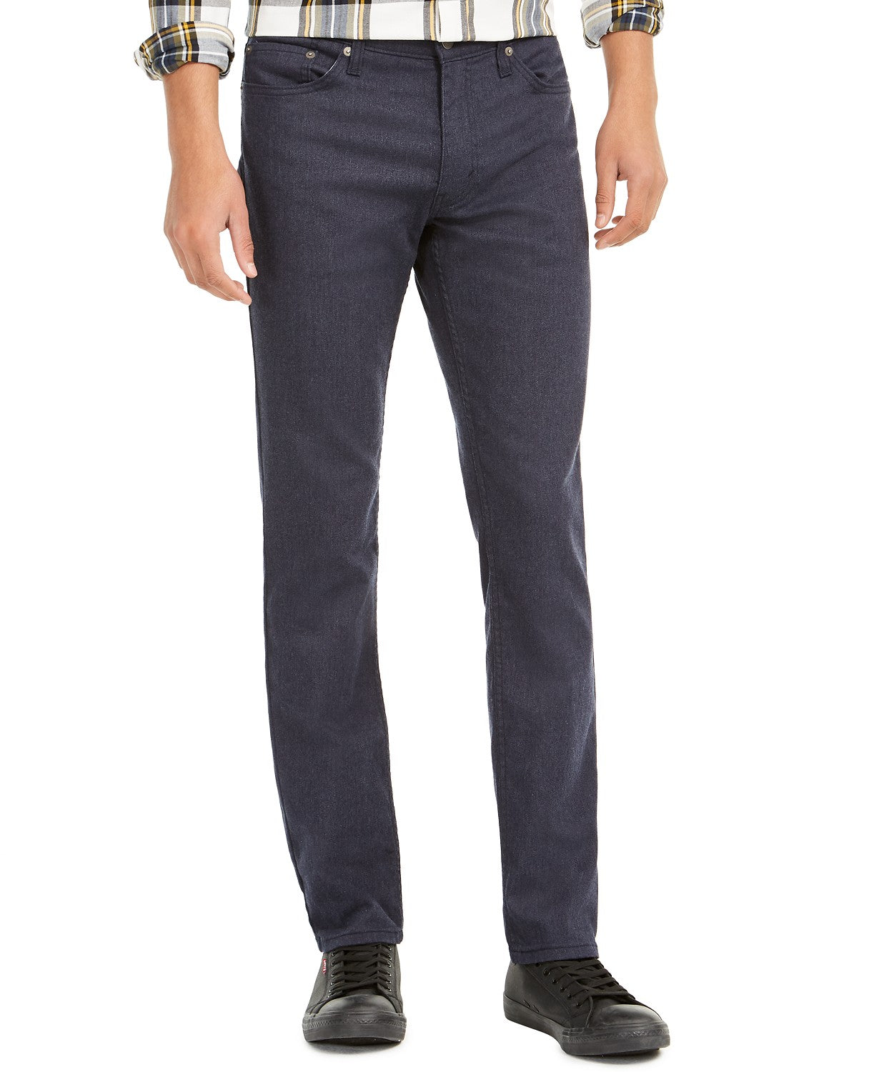 Calça jeans Levis Slim Fit Stretch Flanela Masculina Preta Tamanho 31X30