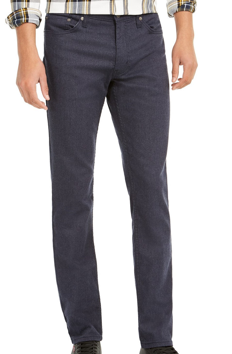 Calça jeans Levis Slim Fit Stretch Flanela Masculina Preta Tamanho 31X30