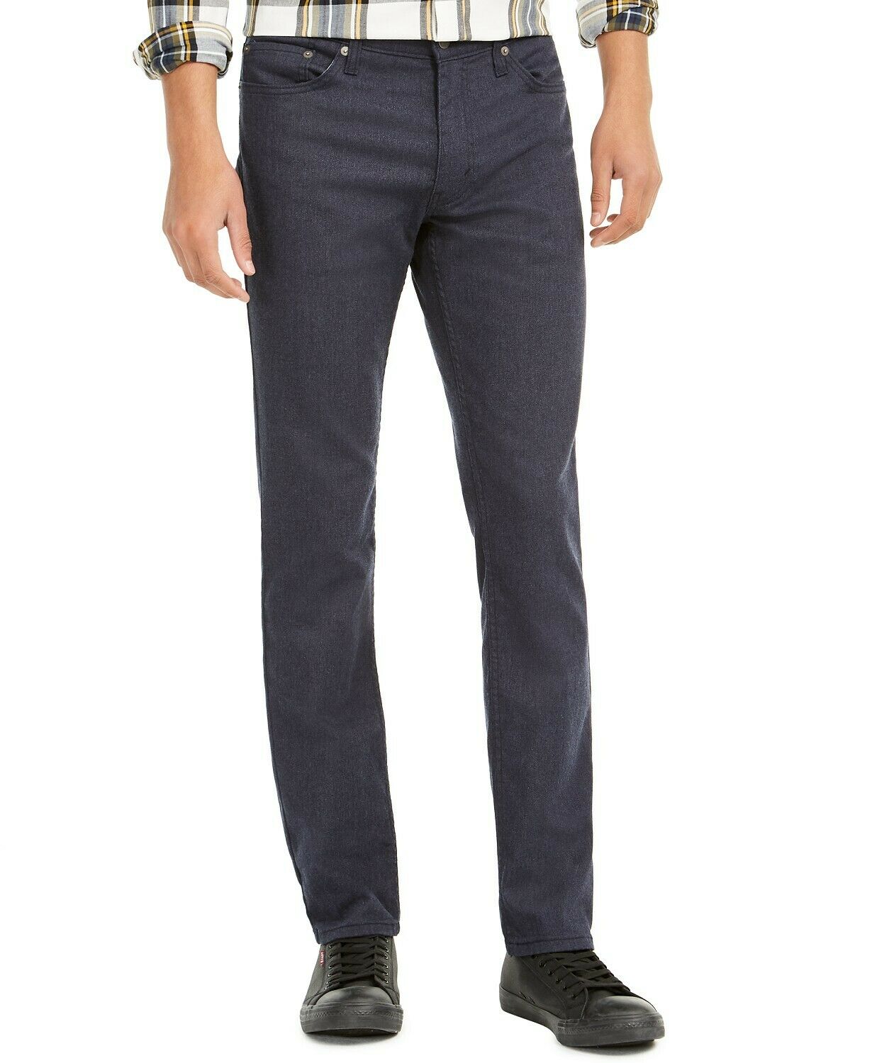 Calça jeans Levis 511 Slim Fit Stretch Flanela Masculina Preta Tamanho 33X34