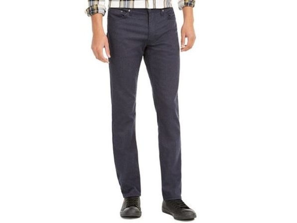 Calça jeans Levis 511 Slim Fit Stretch Flanela Masculina Azul Escuro Tamanho 30X32