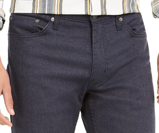 Calça jeans Levis 511 Slim Fit Stretch Flanela Masculina Azul Escuro Tamanho 33X34