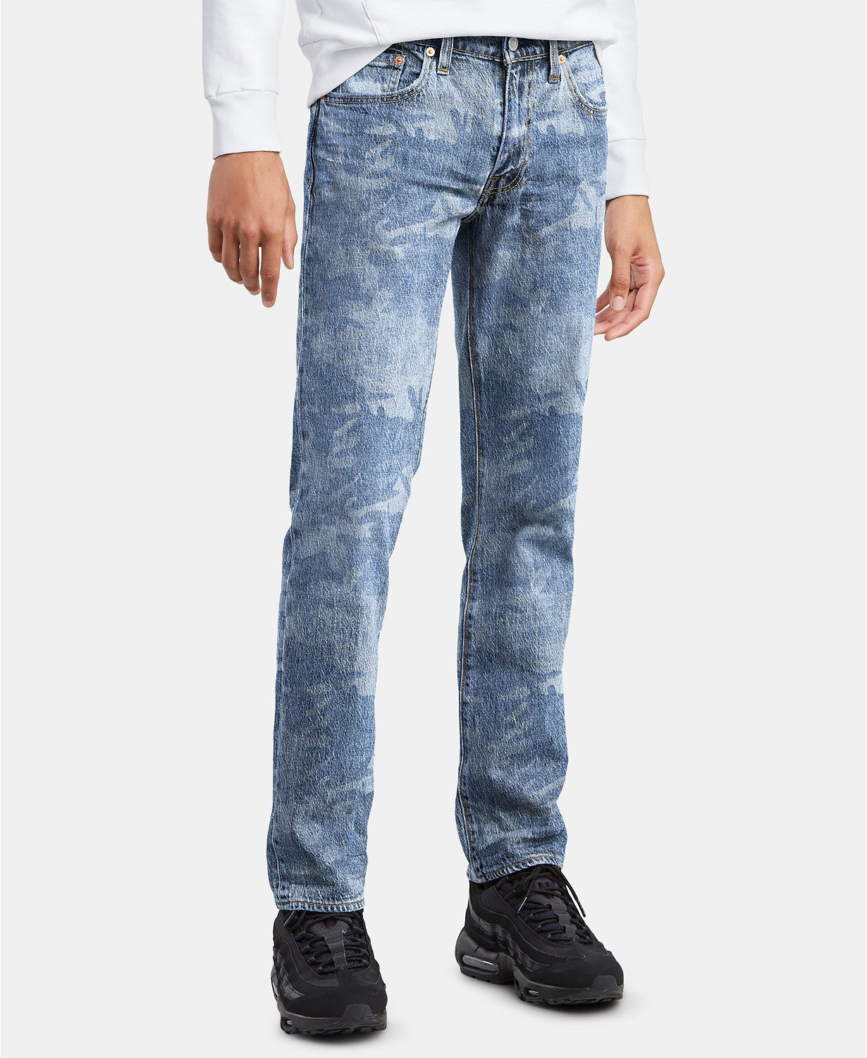 Calça Jeans Levi's 511 Slim Masculina - Azul Mekong 32X34 Azul Tamanho 32X34