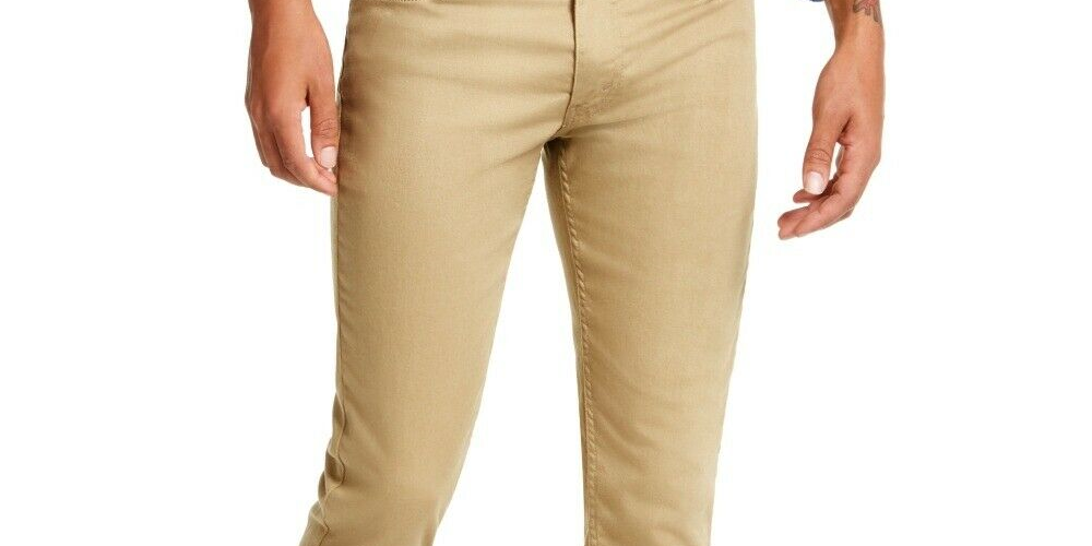 Calça jeans Levis 511 Slim Fit Stretch Flanela Masculina Marrom Tamanho 30X30