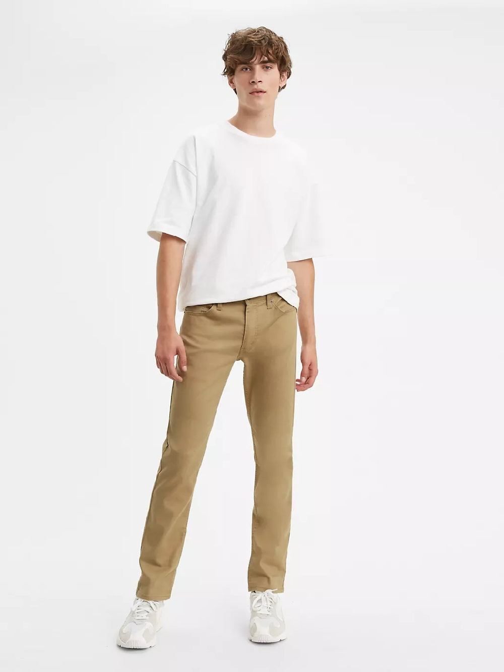 Calça jeans Levis 511 Slim Fit Stretch Flanela Masculina Marrom Tamanho 33X32