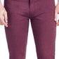 Calça jeans Levi's Slim Fit Stretch Flanela Masculina Vermelha Tamanho 33X32